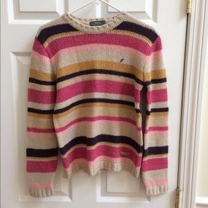 Maru multicolor stripe sweater S -free if bundle
